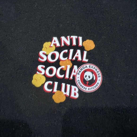 Anti Social Social Club X Panda Express Orange Chicken Chinese Kitchen Hoodie - Picture 3 of 7